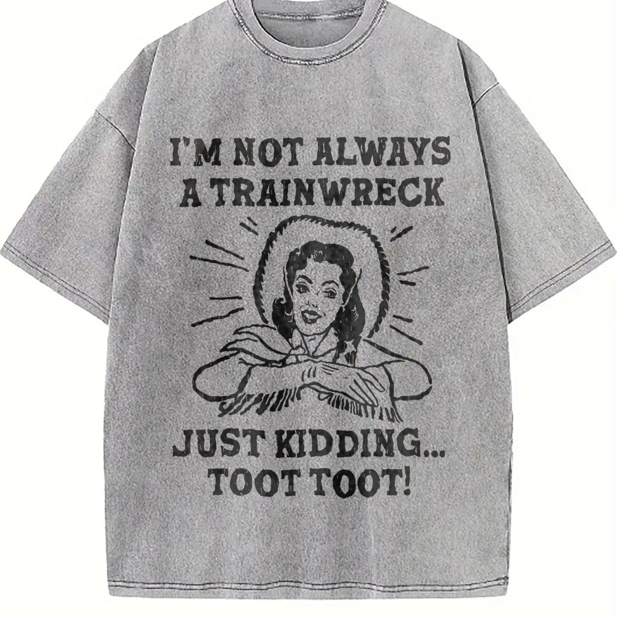 Funny Im Not Always A Trainwreck Just Kidding Sarcastic product image 5