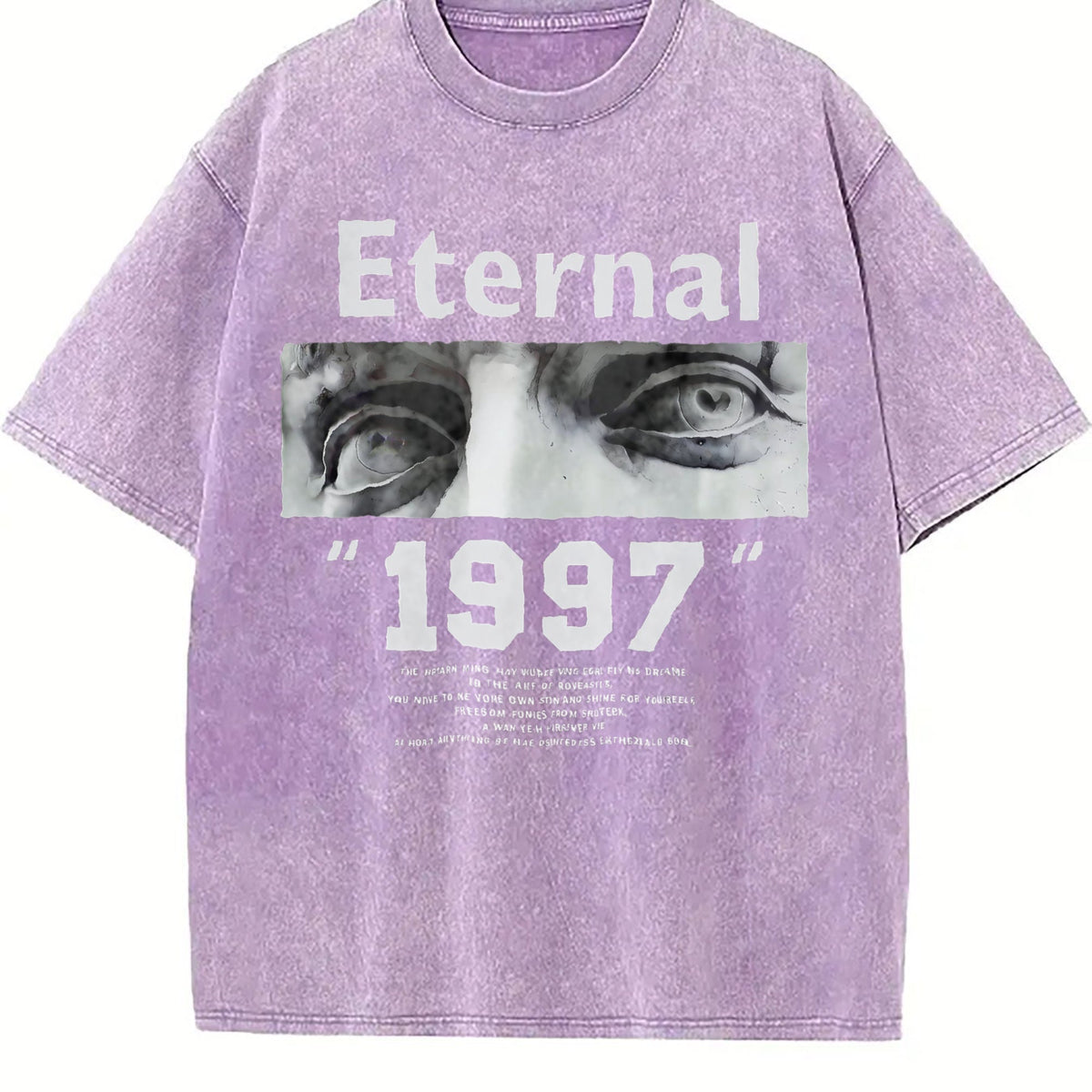 Eternal 1997 Eye Portrait Gym Muscle Vintage Washed T-Shirt product image 6