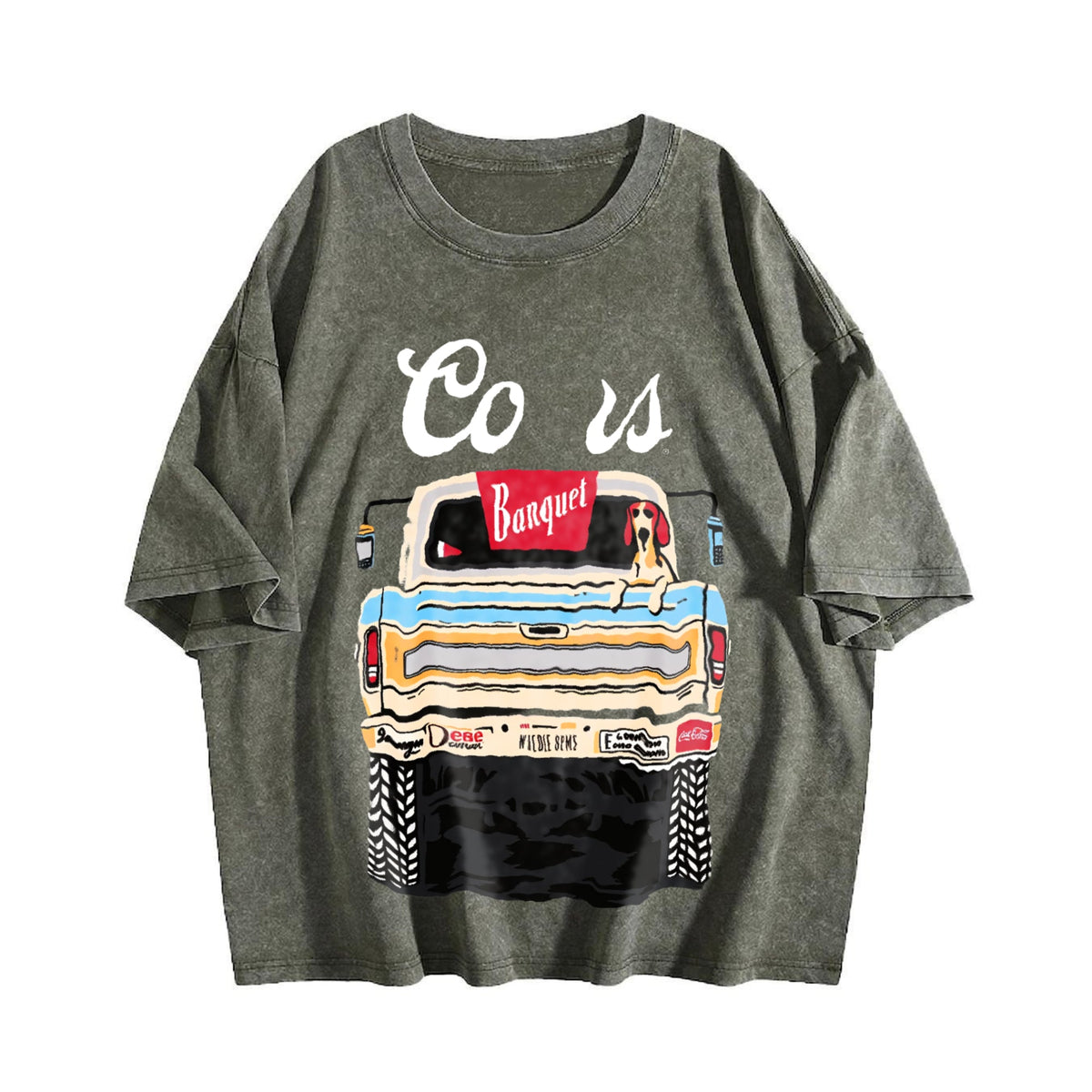 Truck Vintage Washed T-Shirt product image 4