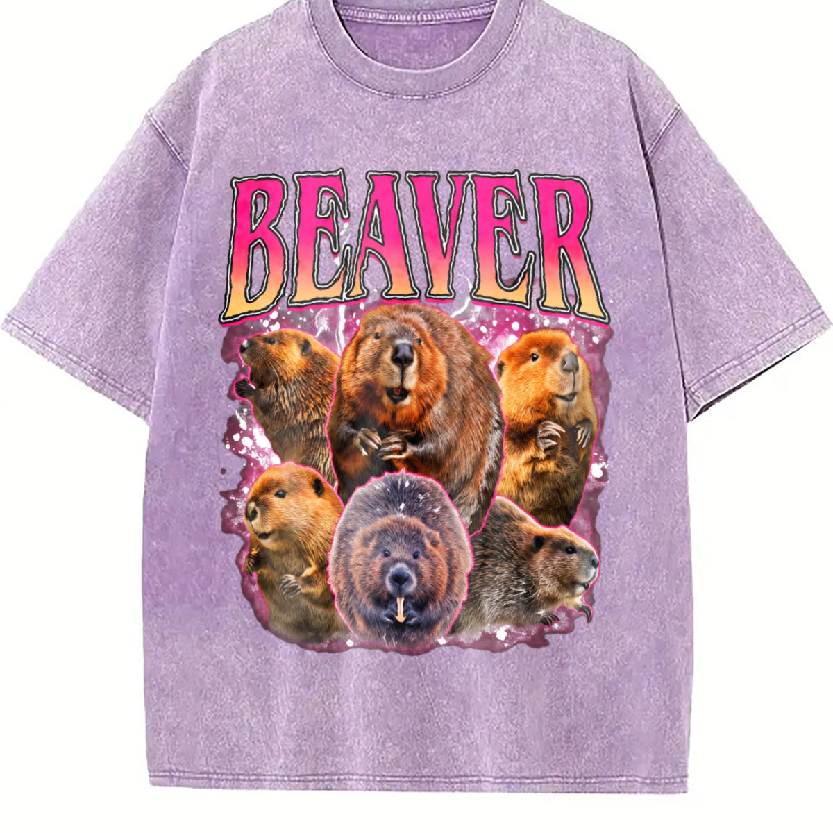 Beaver Vintage Washed T-Shirt product image 6