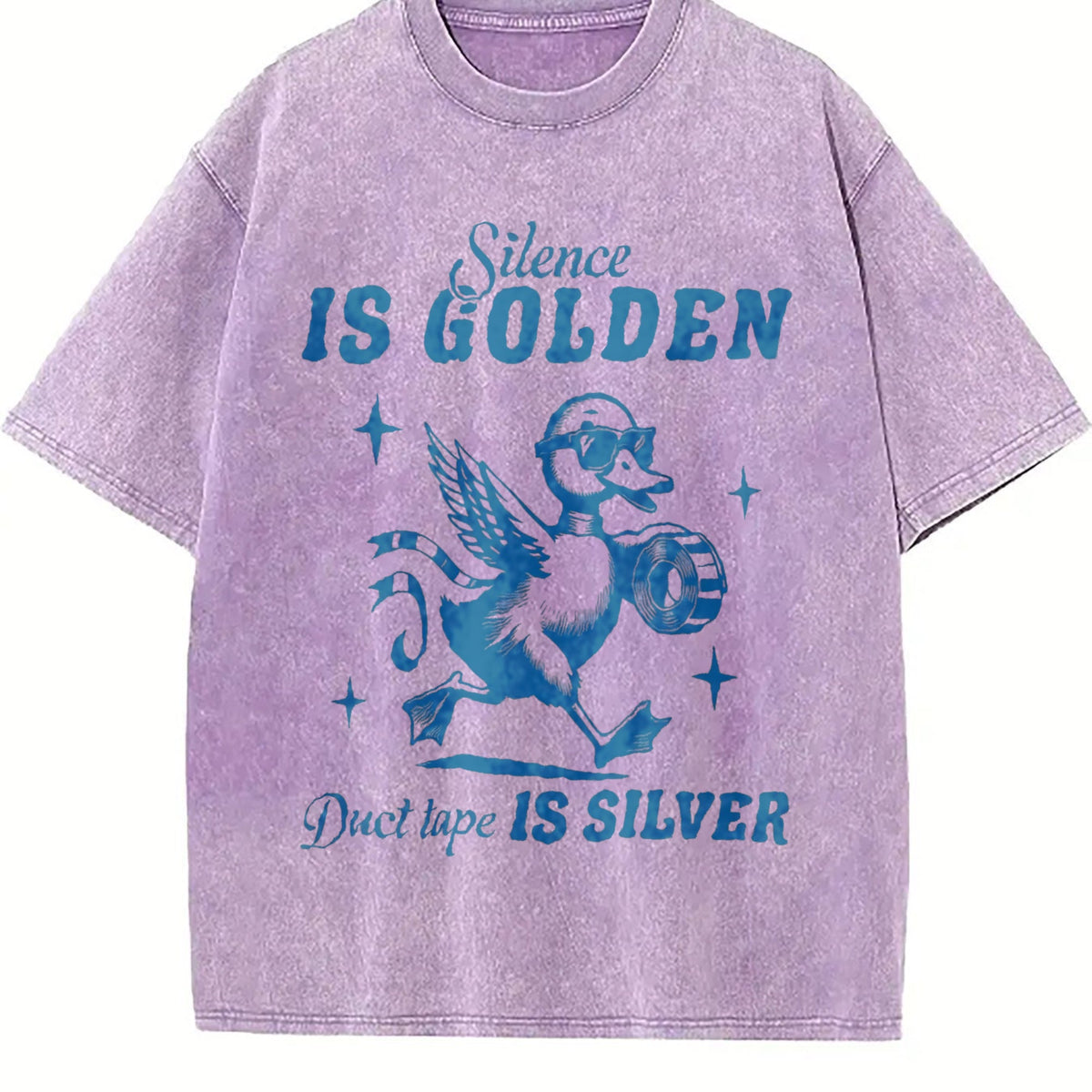 Silence Is Golden Duck Tape Is Silver 90s Vintage Washed product image 6
