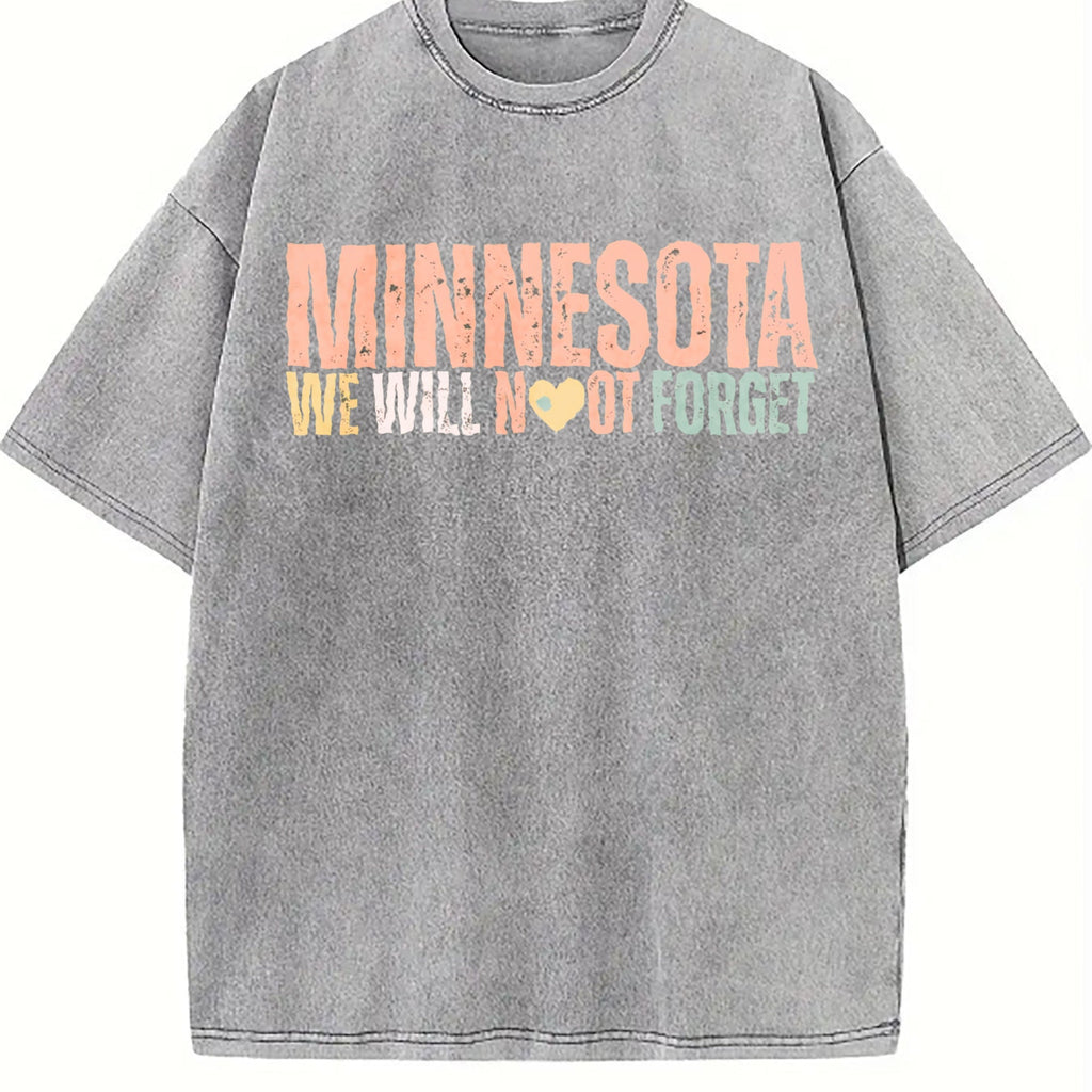 Minnesota Never Forget Vintage Washed T-Shirt product image 5
