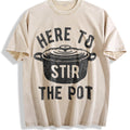 Here To Stir The Pot Funny Thanksgiving Dinner Cooking product image 1