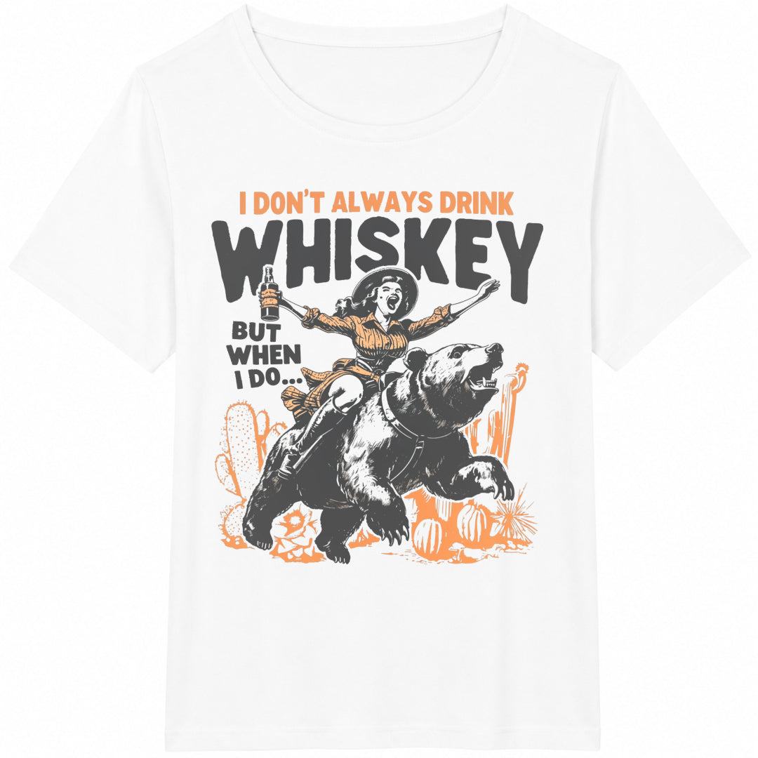 Funny Cowgirl : Western Sarcastic Cotton T-Shirt product image 2