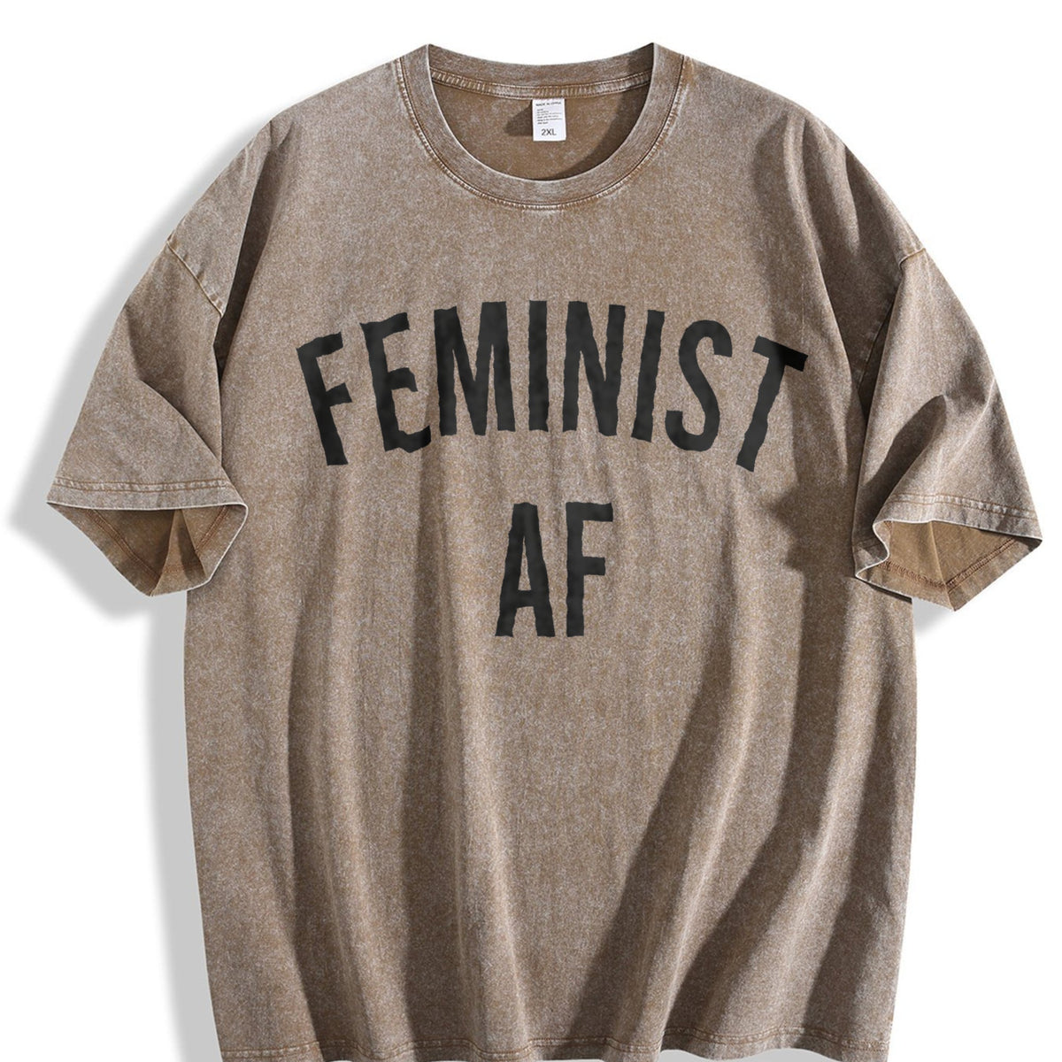 Feminist Af Vintage Washed T-Shirt product image 3