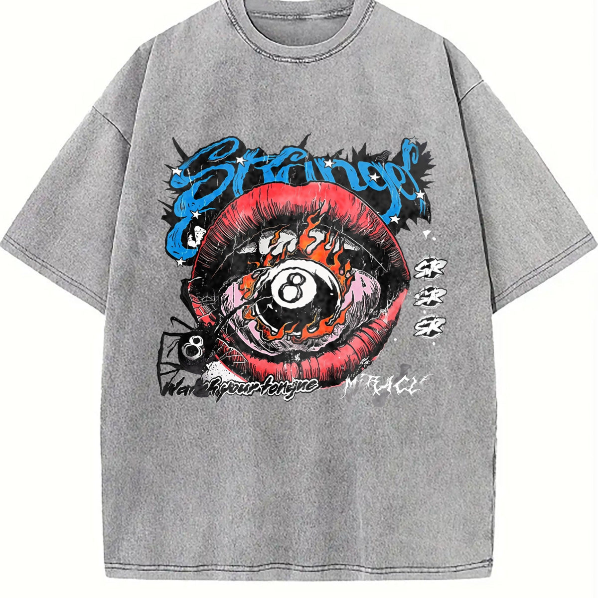 8 Lips Vintage Washed T-Shirt product image 5