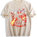 Feminism Dragon Castle Vintage Washed T-Shirt product image 1