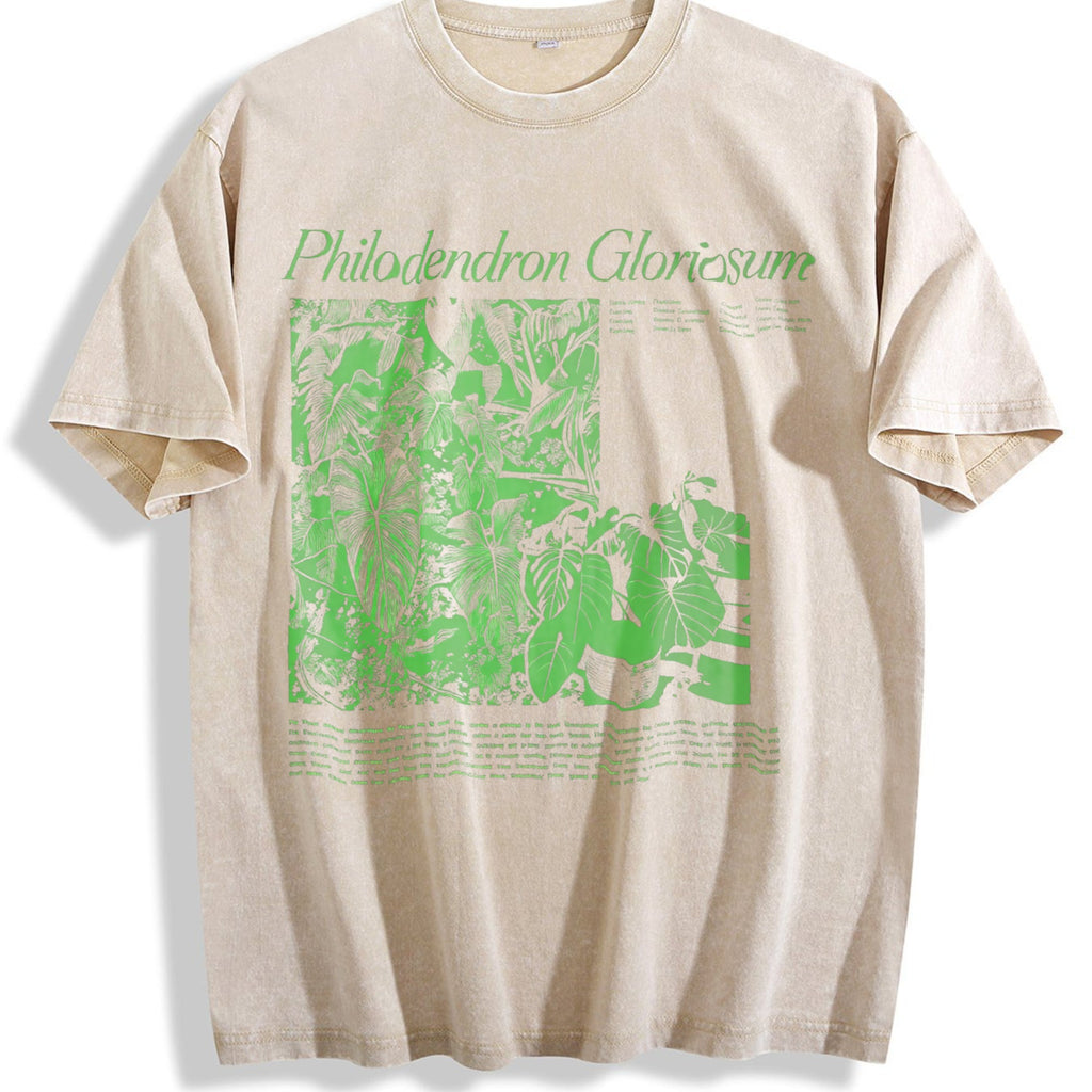 Philodendron Gloriosum Vintage Washed T-Shirt product image 1
