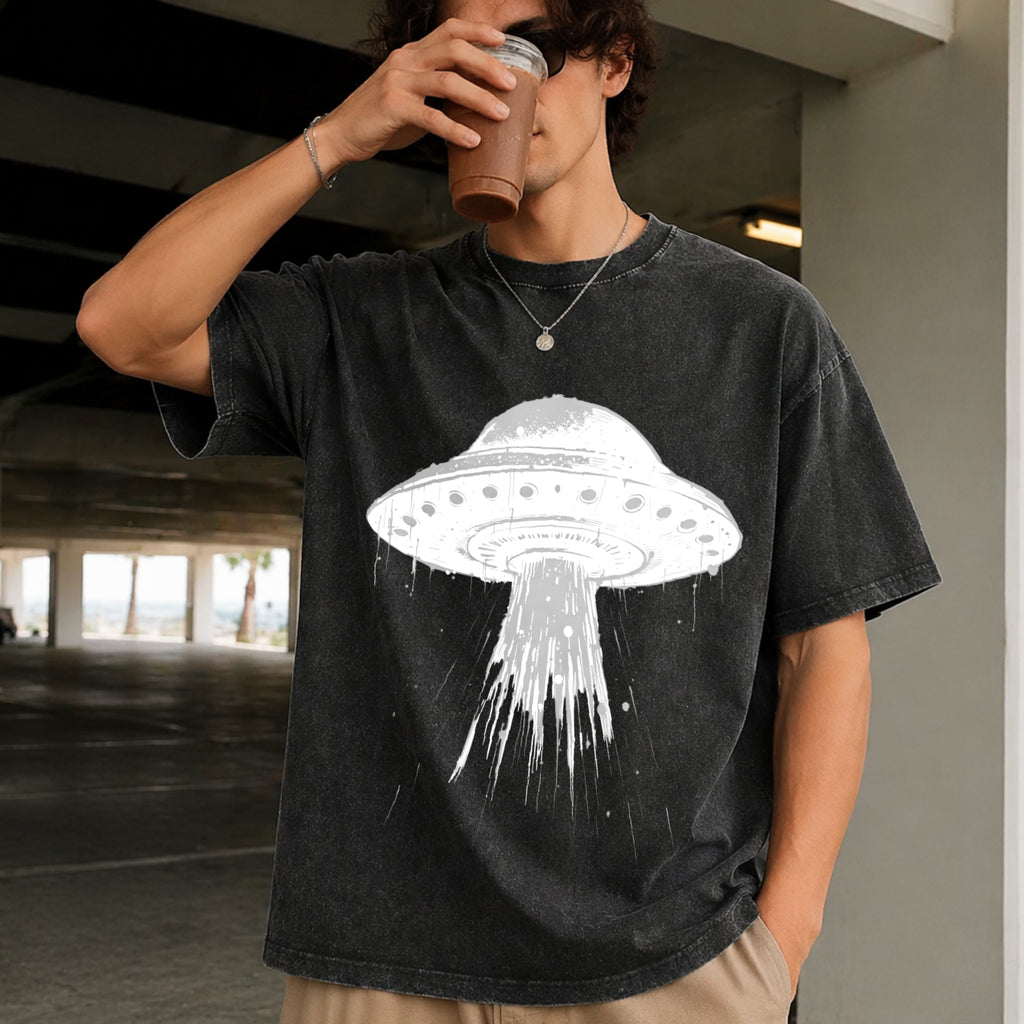 UFO Vintage Washed T-Shirt product image 2