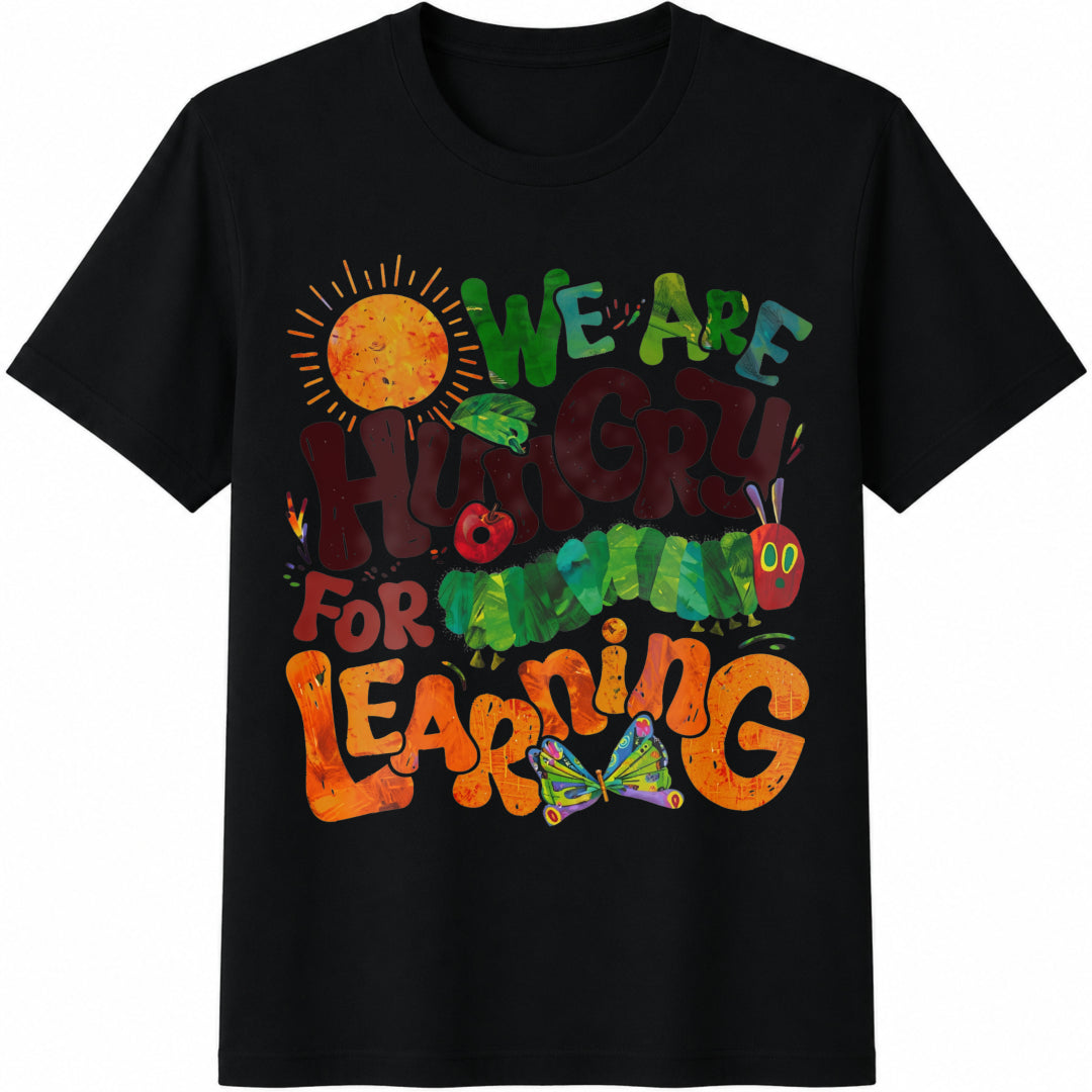 Hungry For Learning Cotton T-Shirt product image 1