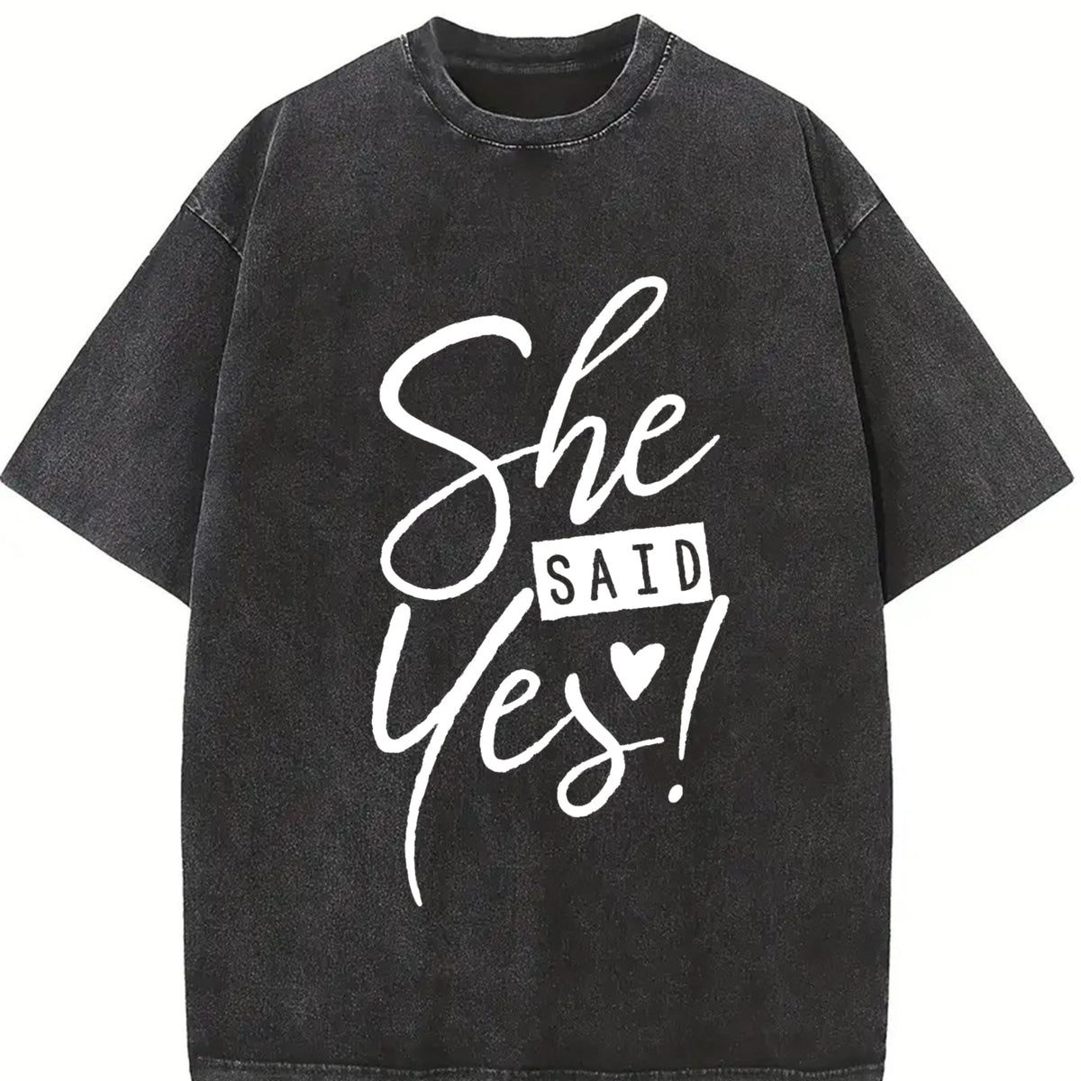 She Said Yes Engagement Bachelorette Party Vintage Washed product image 2