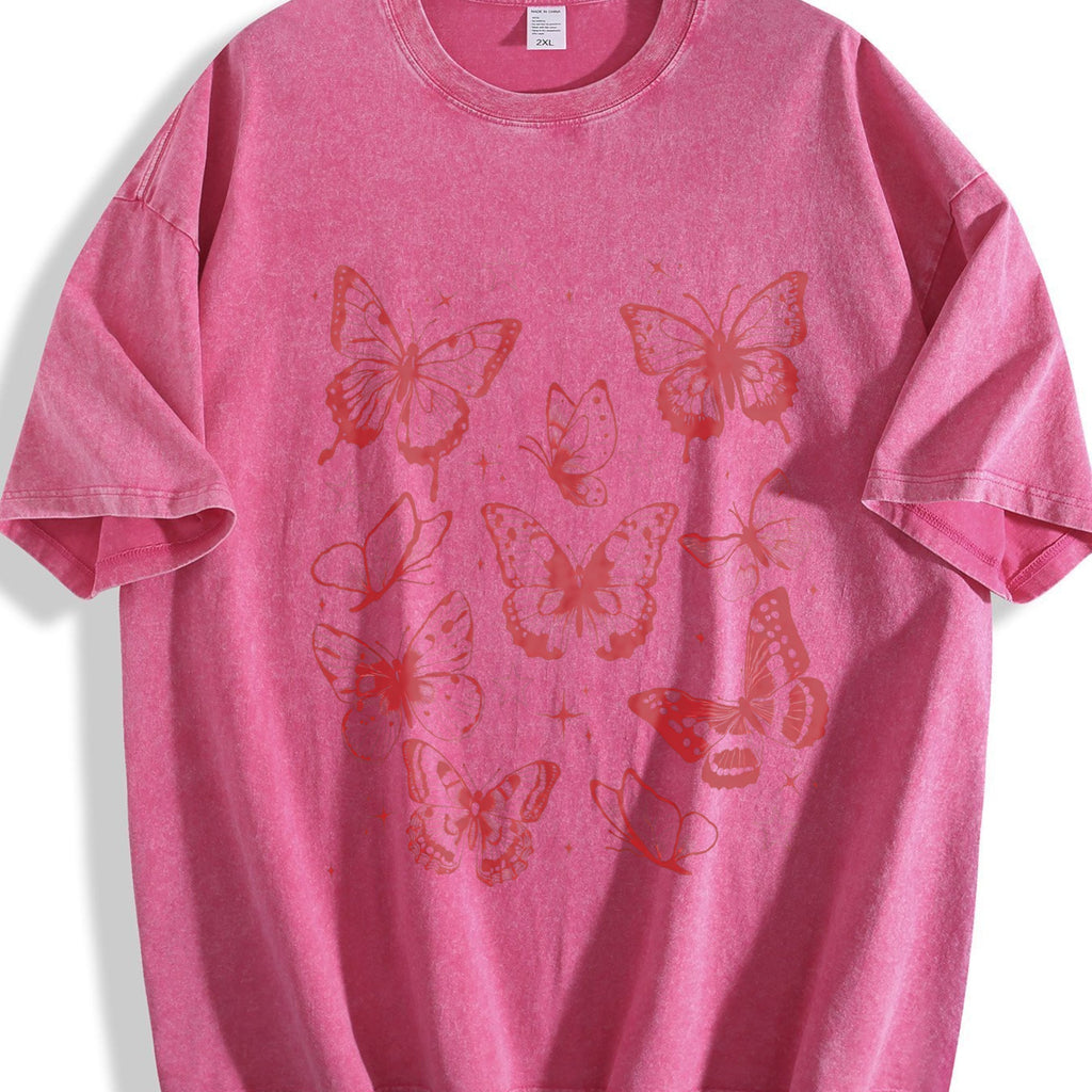 Butterflies 90s Vintage Washed T-Shirt product image 7