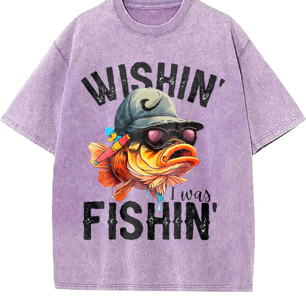 Fishing Vintage Washed T-Shirt product image 6