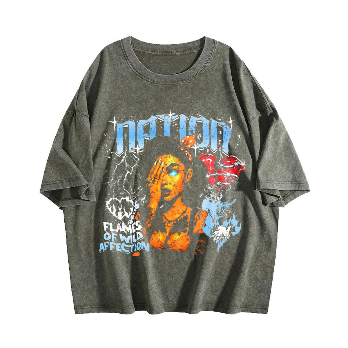 Nation Pinup Vintage Washed T-Shirt product image 4