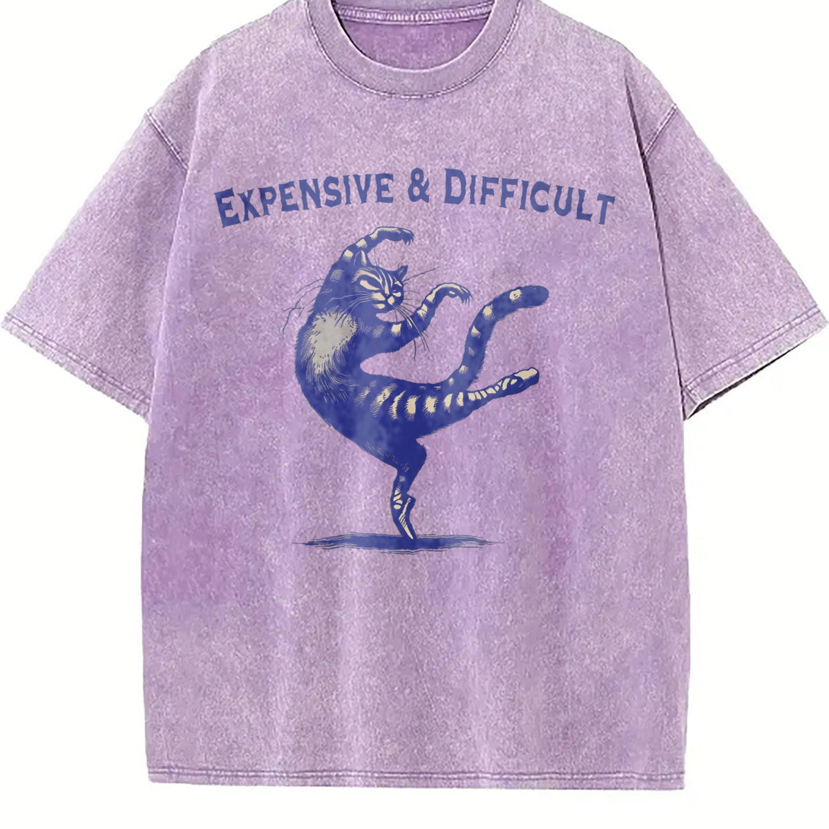 Expensive And Difficult Dancing Cat Funny 90s Vintage product image 6