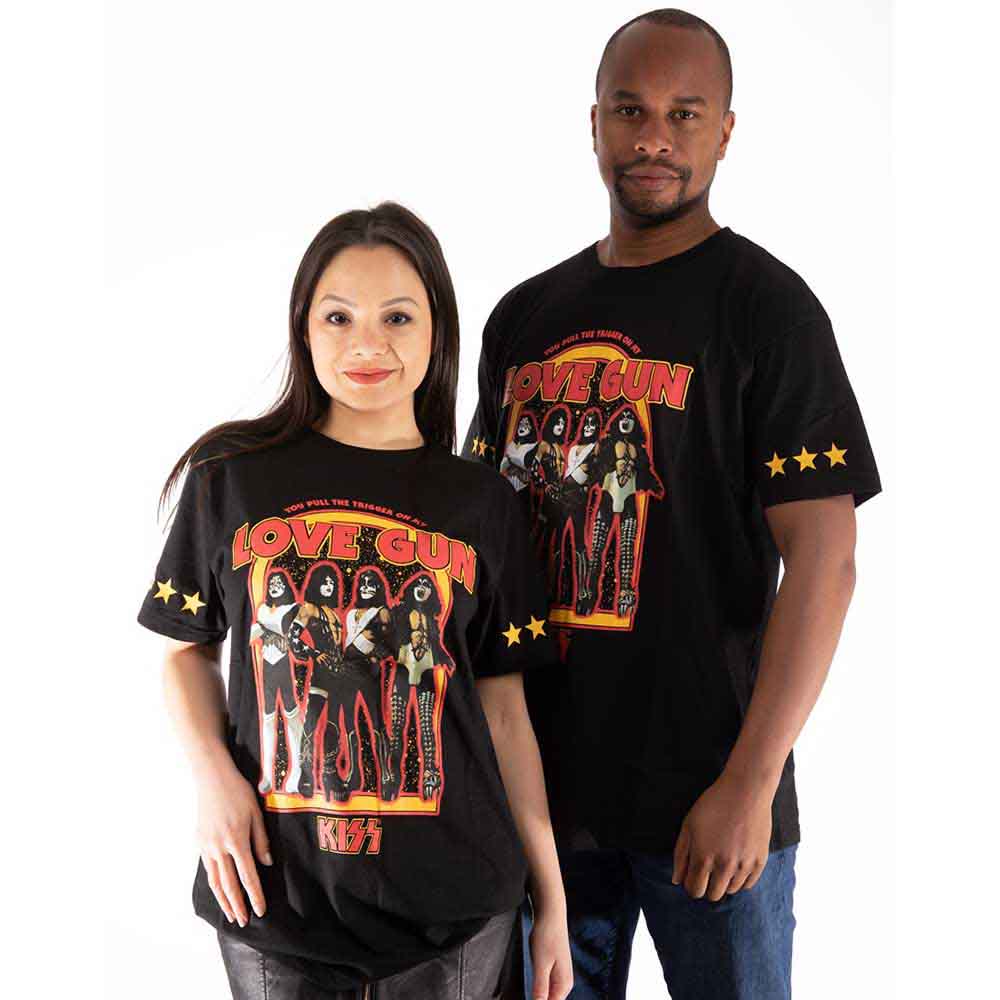 KISS Gun Stars T Shirt product image 1