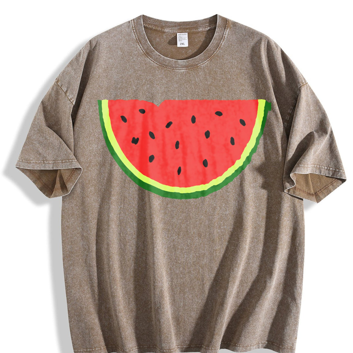 Watermelon Pocket Vintage Washed T-Shirt product image 3