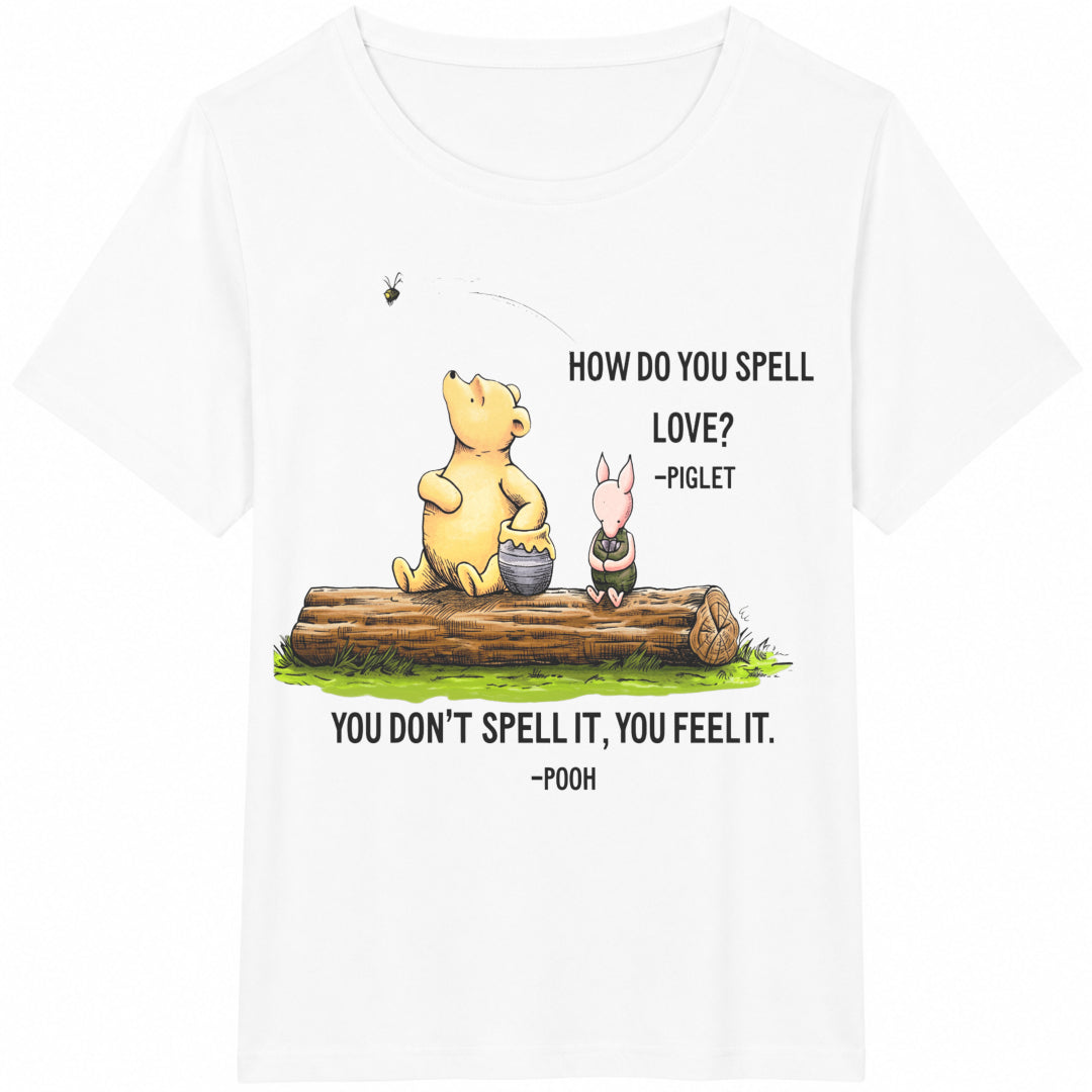 Classic Bear Quote Inspirational Love Friendship Cotton product image 2