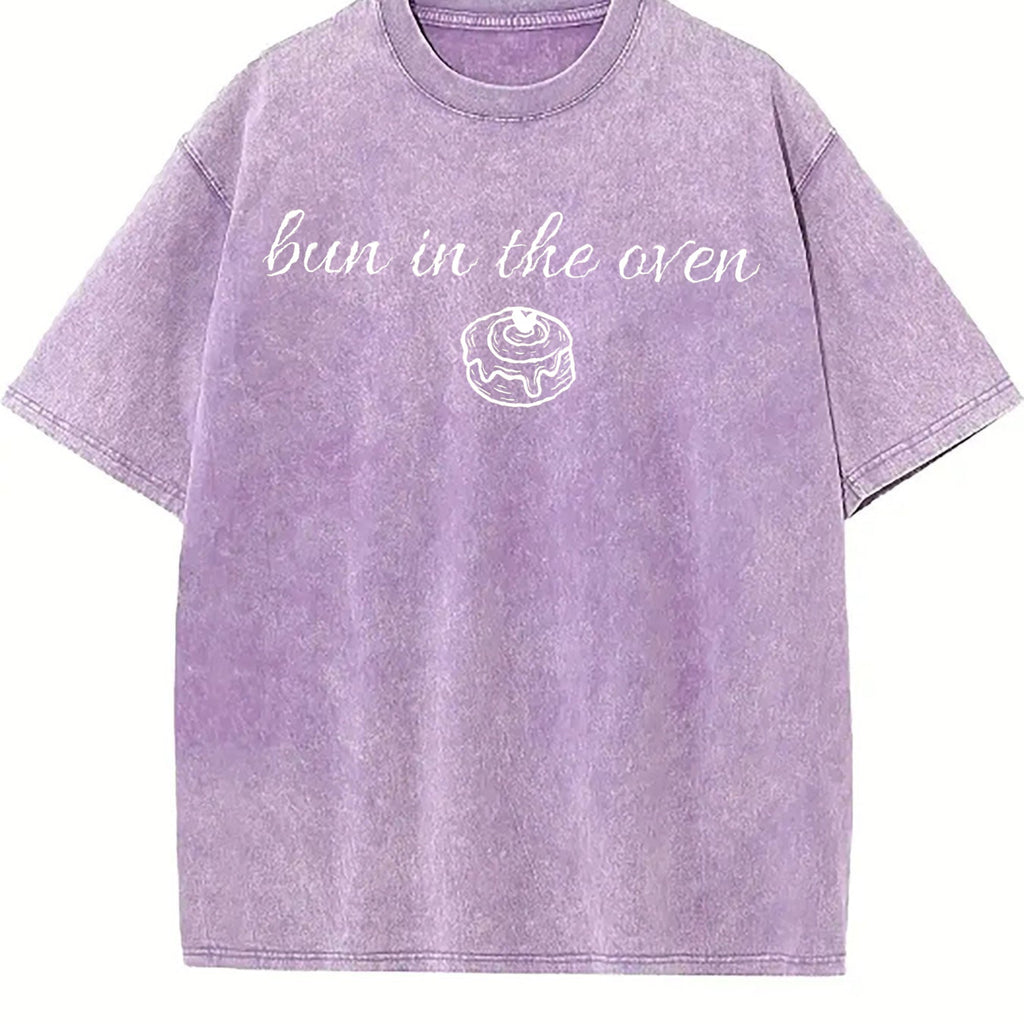 Pregnancy Reveal Vintage Washed T-Shirt product image 6