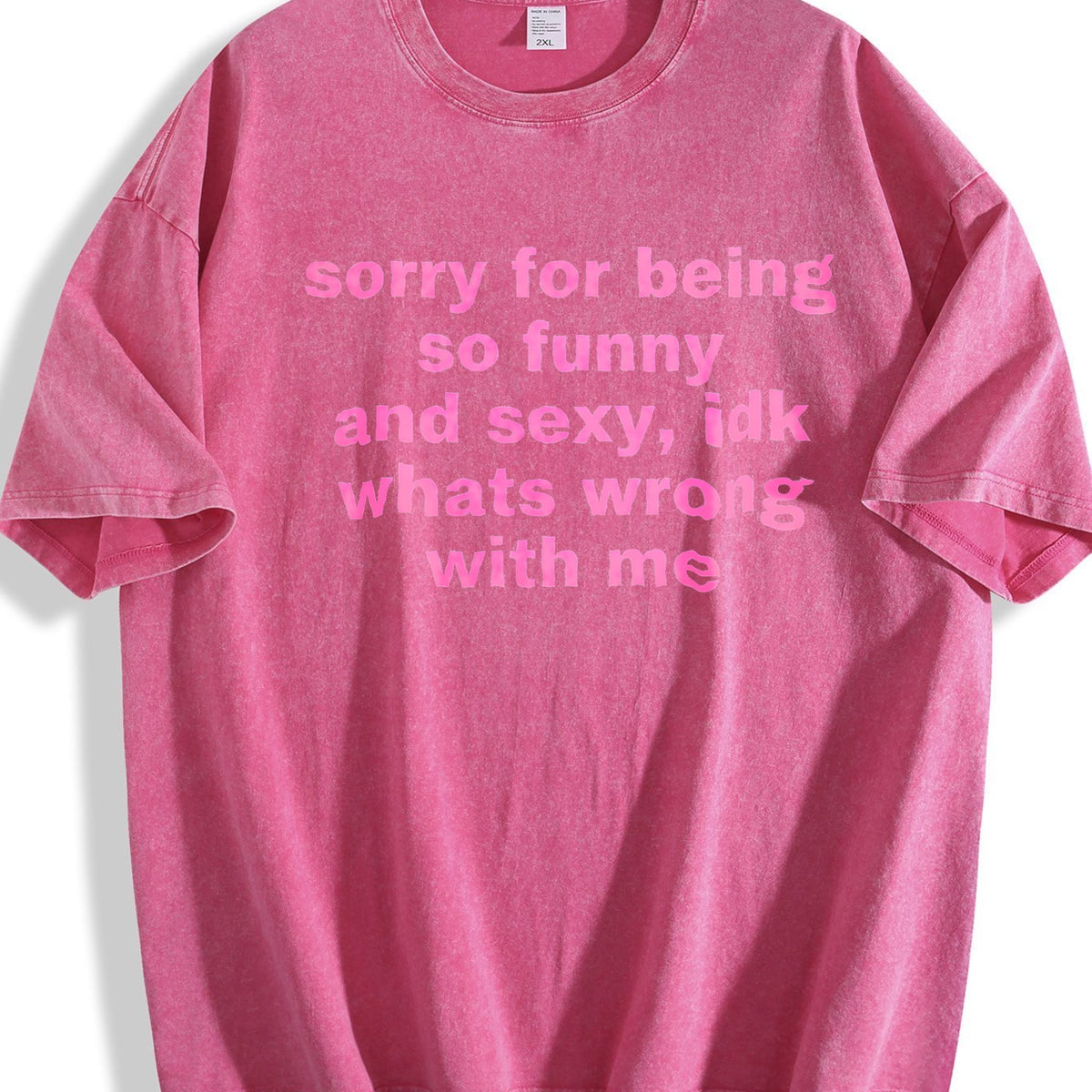 Sorry For Being So Funny And Sexy Vintage Washed T-Shirt product image 7