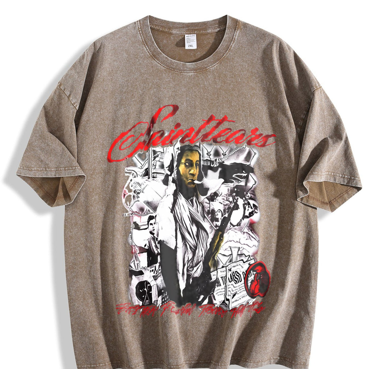 Sainttears The World Is Yours Vintage Washed T-Shirt product image 3