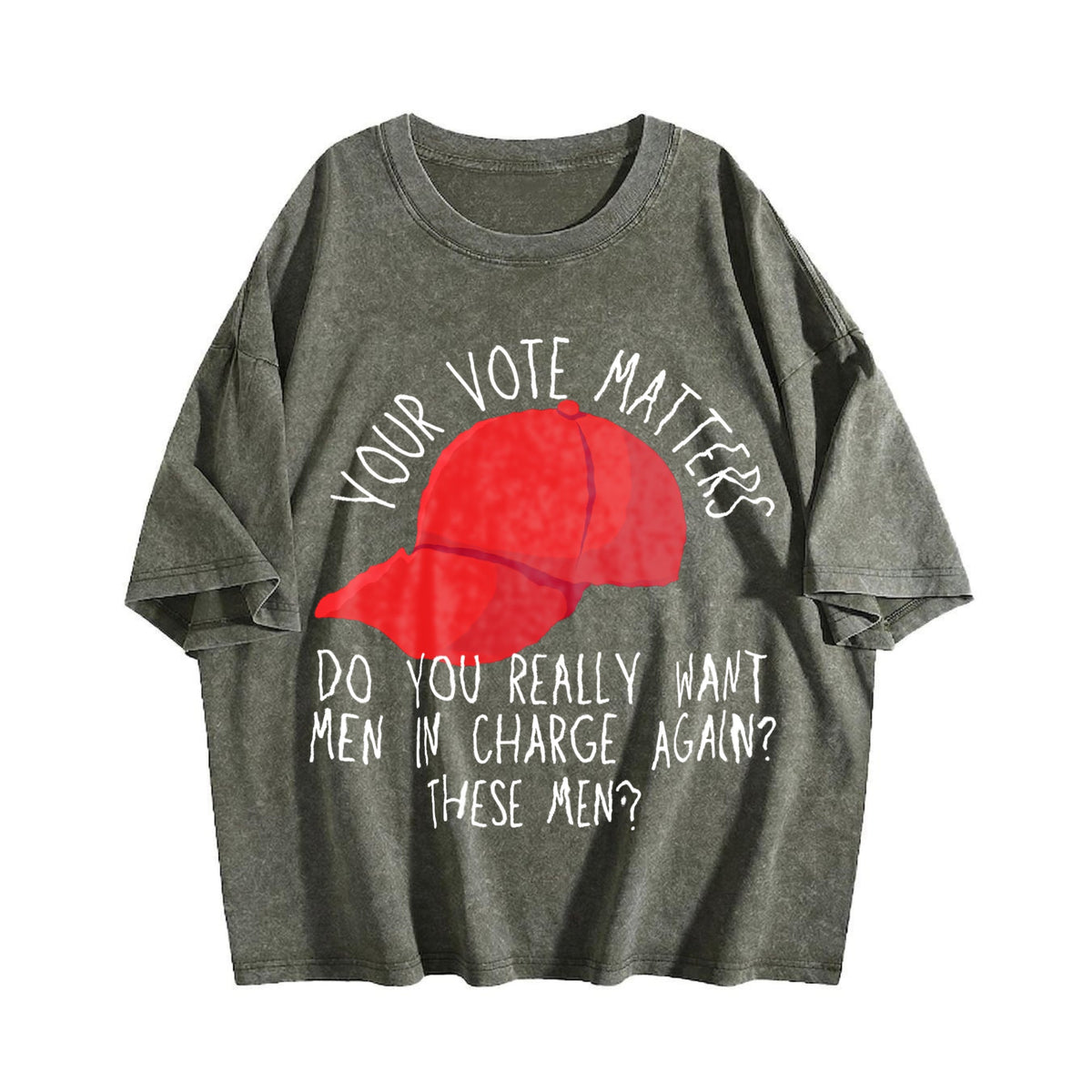 Your Vote Matters Vintage Washed T-Shirt product image 4