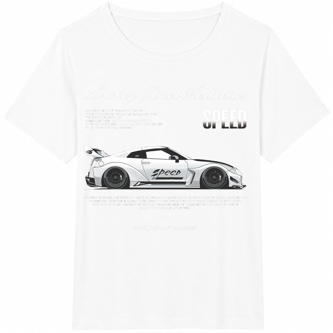 Shein Slogan & Car Cotton T-Shirt product image 2