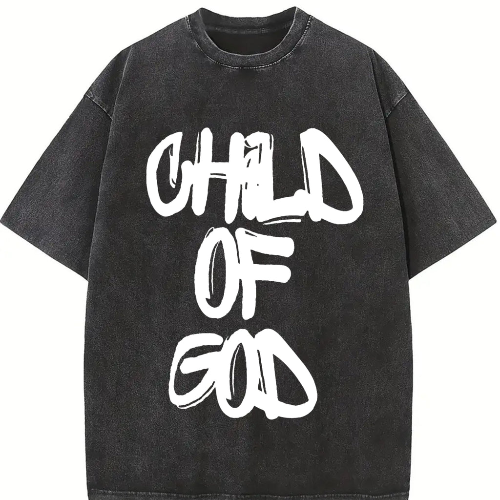 Child Of God Graffiti Vintage Washed T-Shirt product image 2