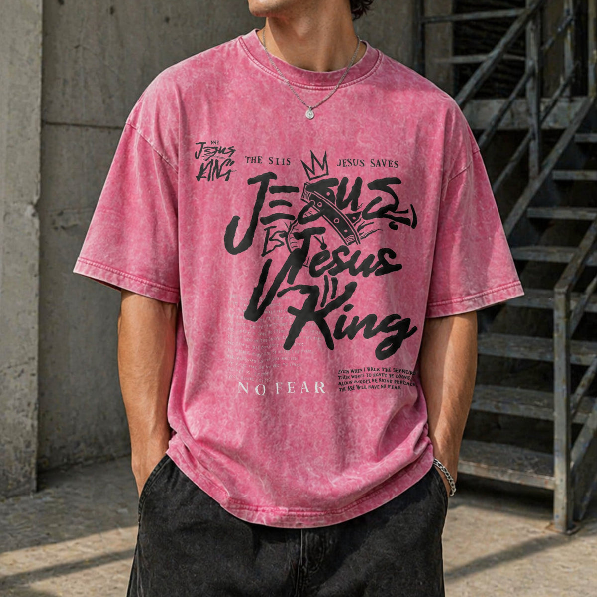 Christian Faith Vintage Washed T-Shirt product image 14