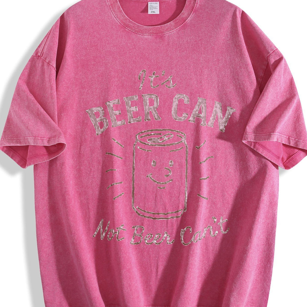 It's Beer Can Not Can't Vintage Washed T-Shirt product image 7