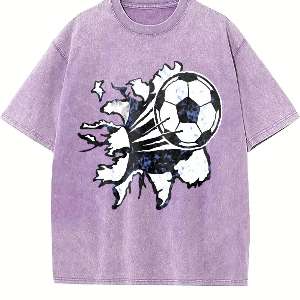 Global Soccer Fan Vintage Washed T-Shirt product image 6