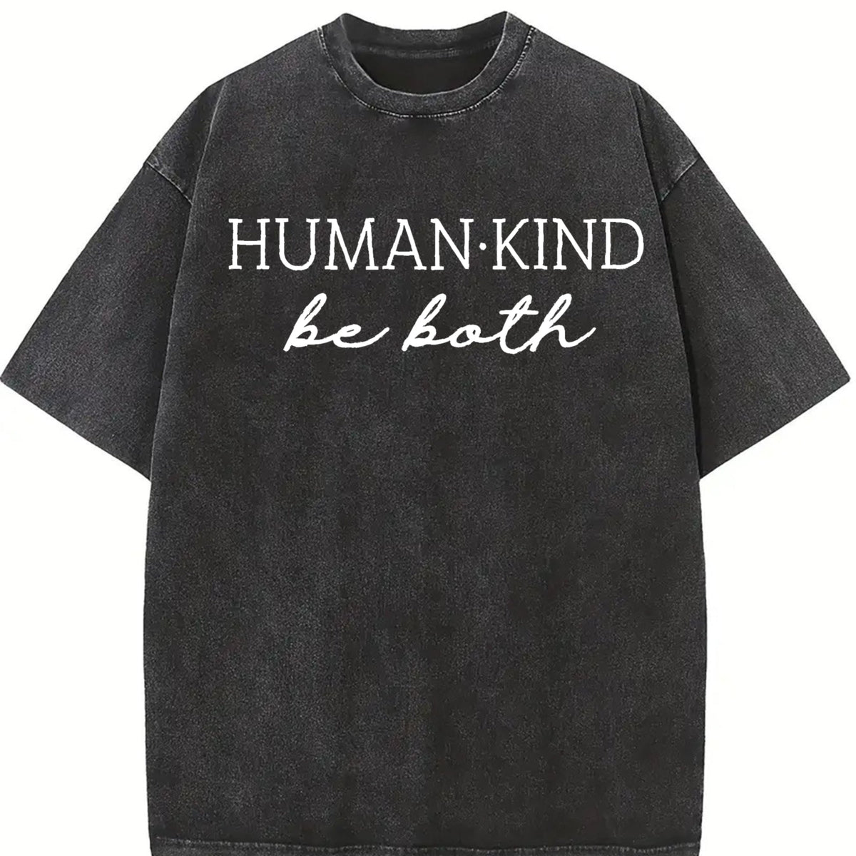 Human Kind Be Both Vintage Washed T-Shirt product image 2