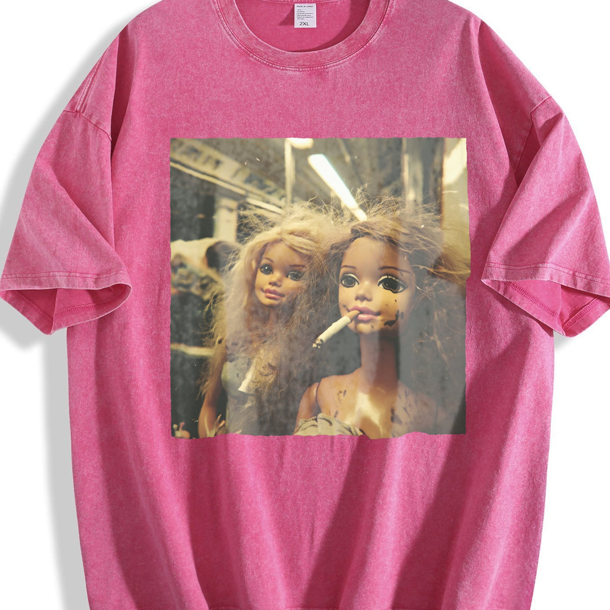 Dolls Taking a Break Vintage Washed T-Shirt product image 7