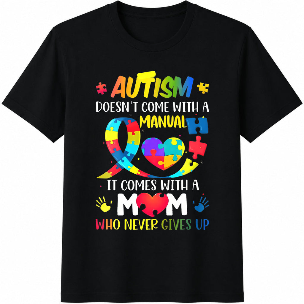 Autism Awareness Mom - Has No Instruction Manual Cotton product image 1