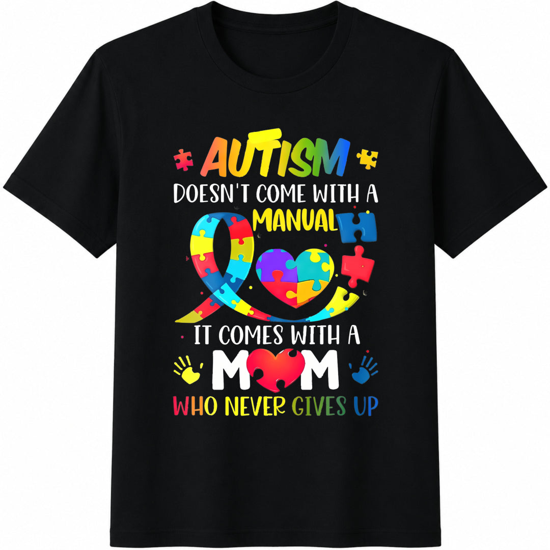 Autism Awareness Mom - Has No Instruction Manual Cotton product image 1