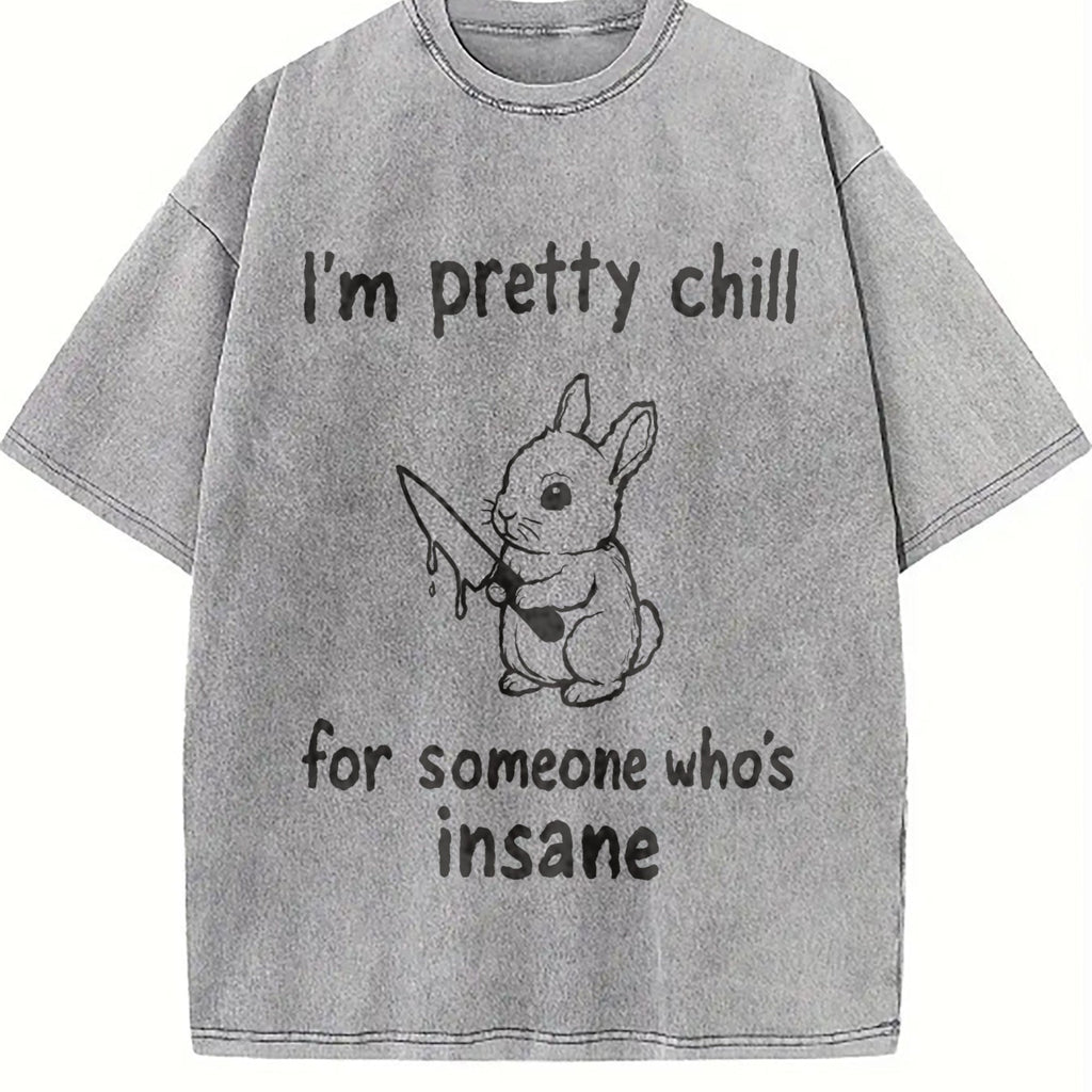 Sarcastic Rabbit 90s Vintage Washed T-Shirt product image 5