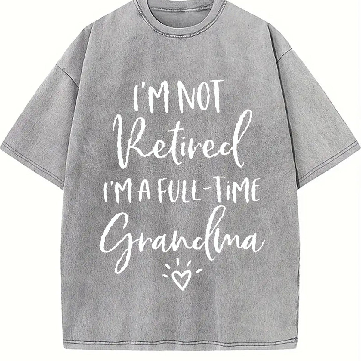 I'm Not Retired I'm A Full Time Grandma Vintage Washed product image 5