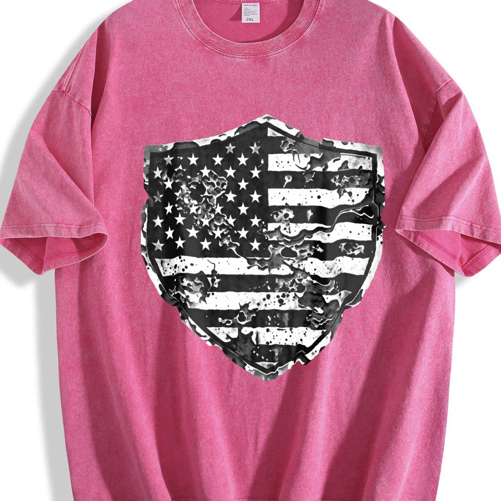 The Explorer & Grunge Fan: Shield With Flag Motif Vintage product image 7