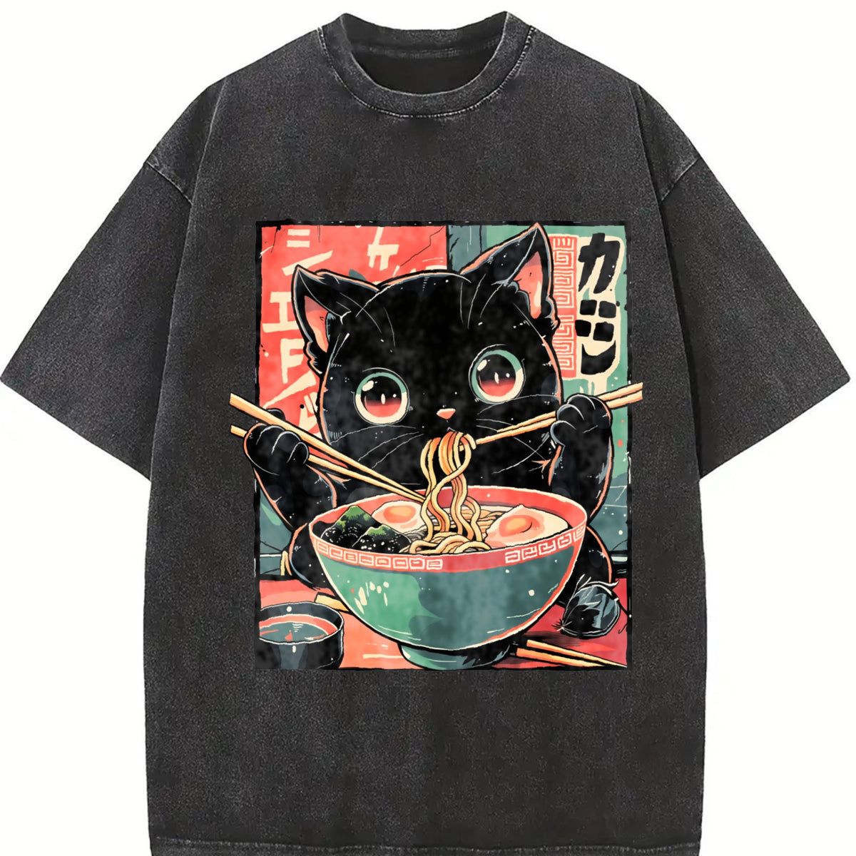 Anime Cat Lover Hobby-core Hand-drawn Ink -revival Vintage product image 2