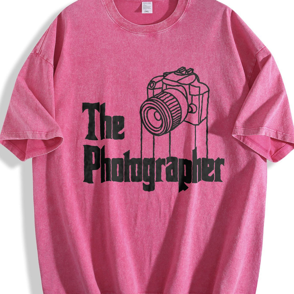Photographer Element Vintage Washed T-Shirt product image 7