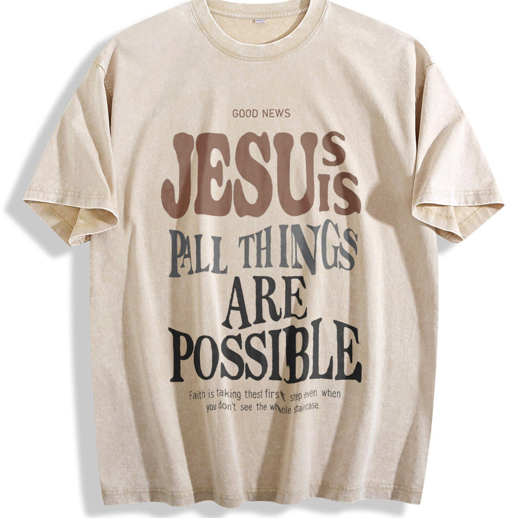 3 Pack Christian Faith Cross God Summer Set Vintage Washed product image 1