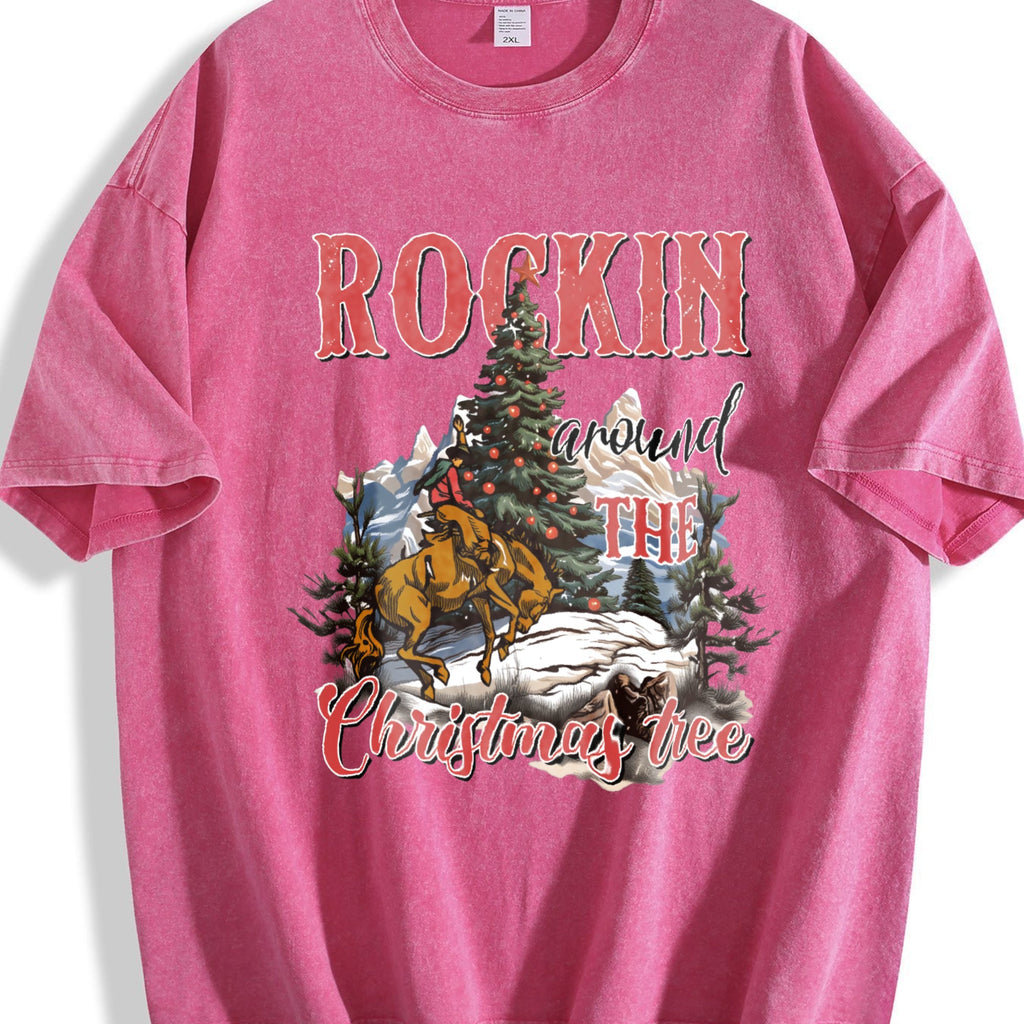 Rocking Around The Christmas Tree Cute Teenager Vintage product image 7