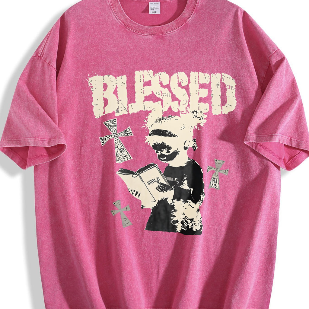 Praying Vintage Washed T-Shirt product image 7