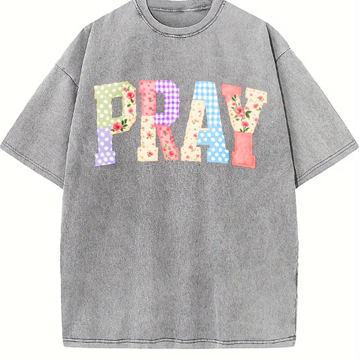 Pray Christian Vintage Washed T-Shirt product image 5