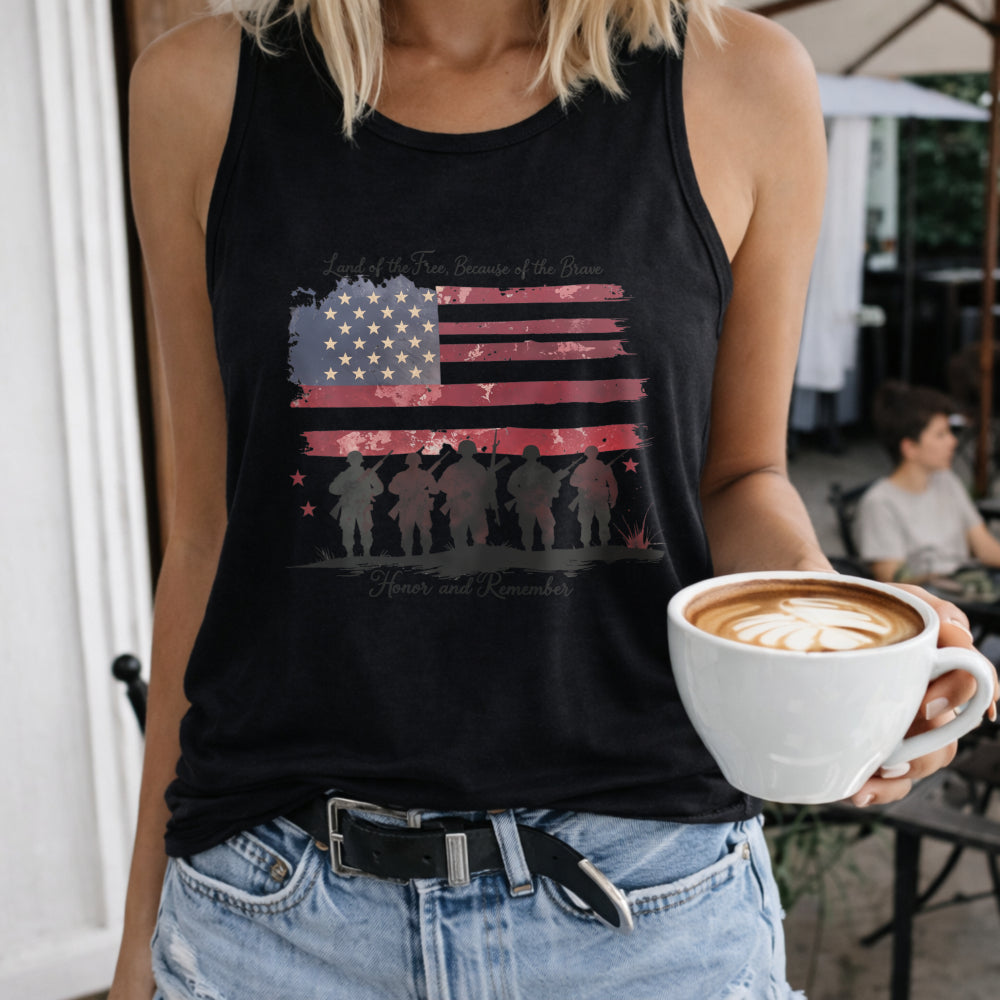 Land Of The Free Women's Tank Top