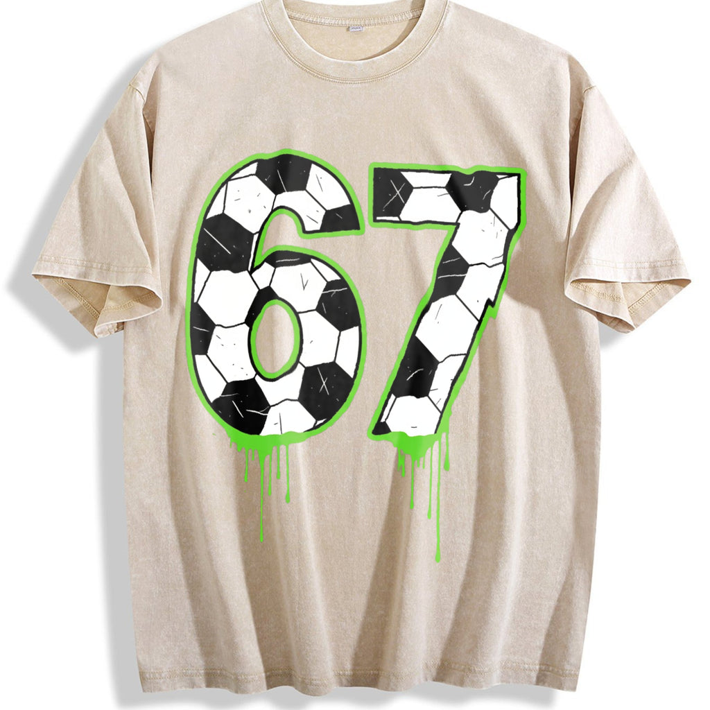 Global Soccer Fan Vintage Washed T-Shirt product image 1