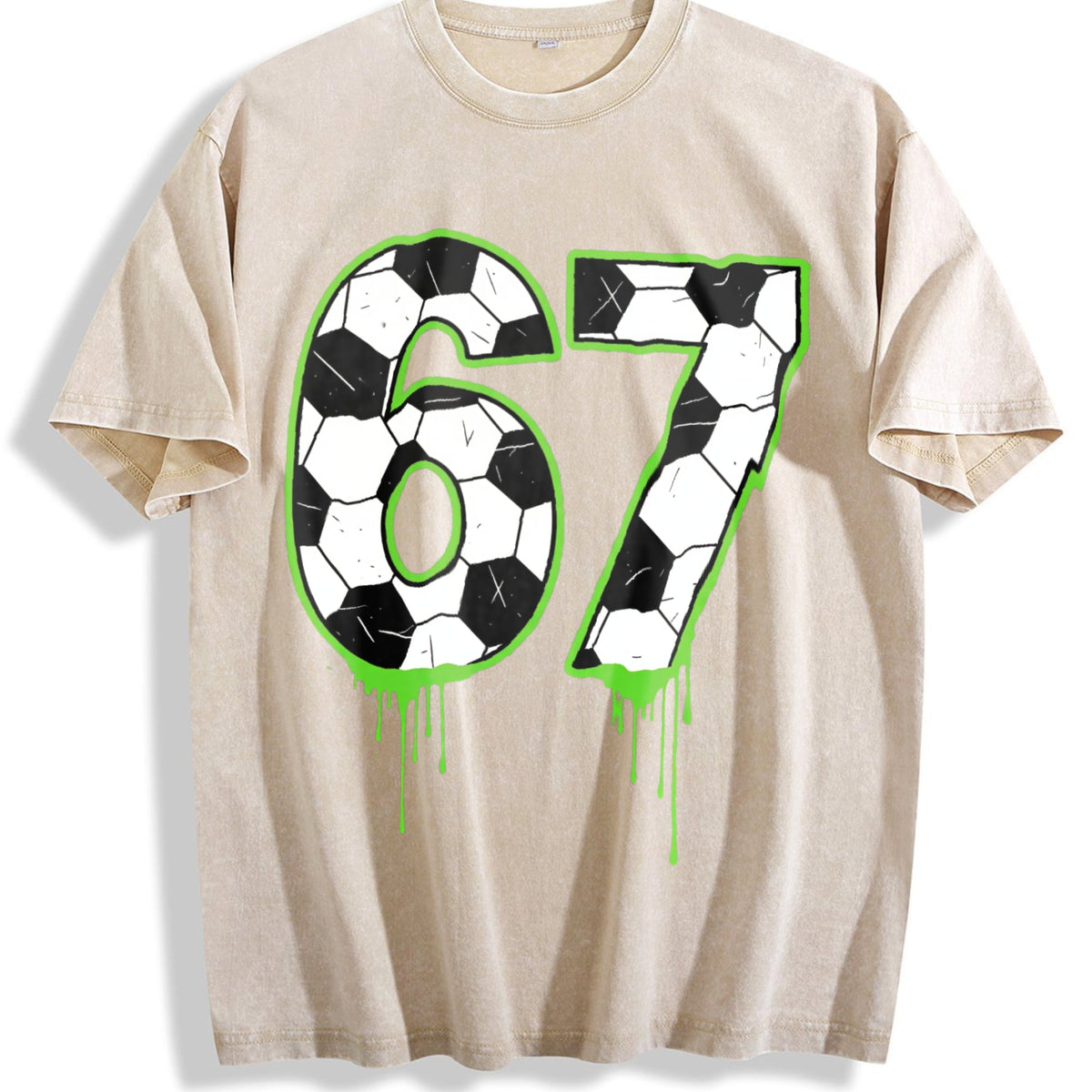 Global Soccer Fan Vintage Washed T-Shirt product image 1