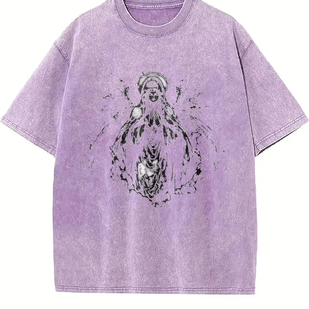 Virgin Mary Vintage Washed T-Shirt product image 6