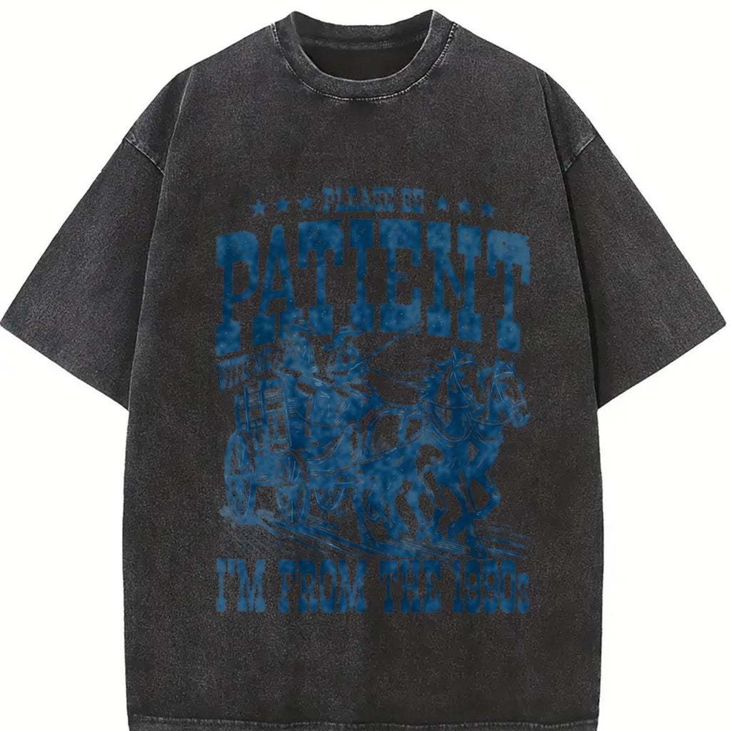 I'm From The 1900s Funny Vintage Washed T-Shirt product image 2