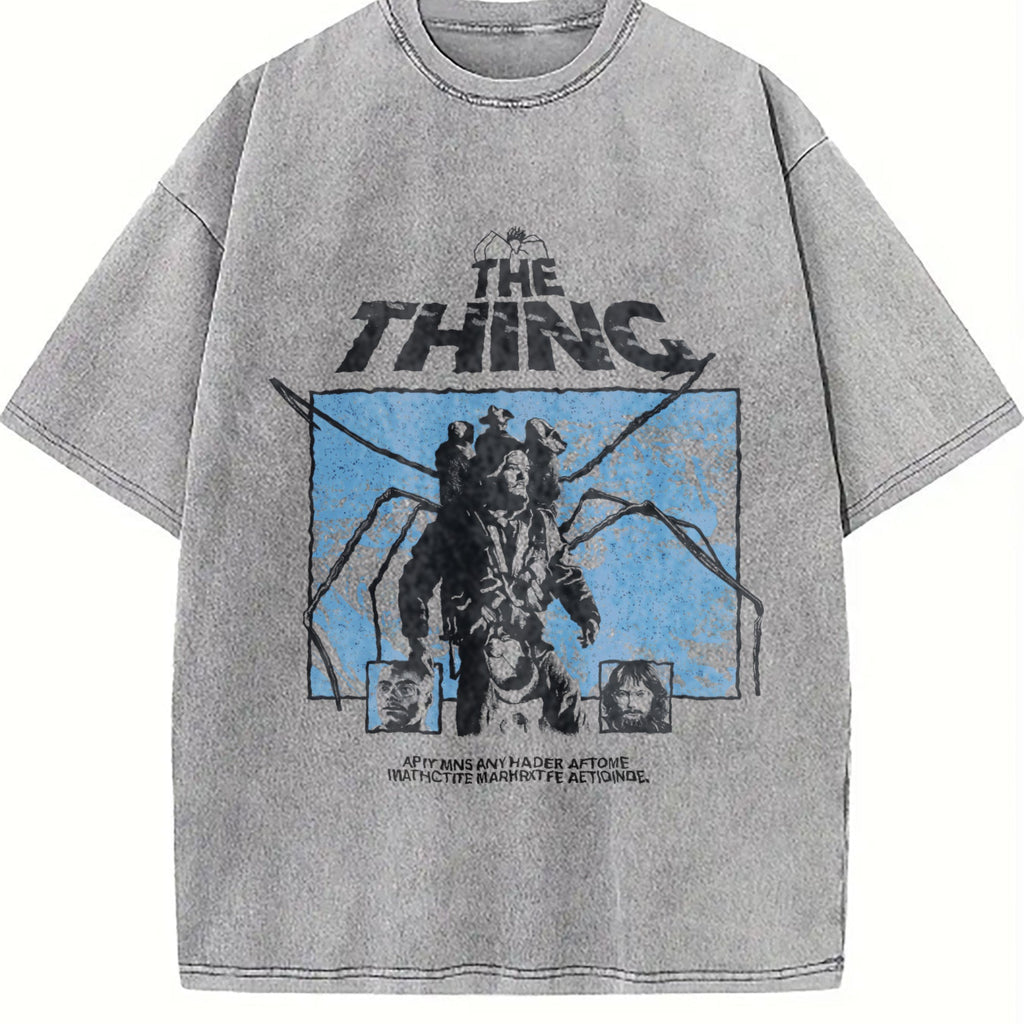 Y2K The Thing Vintage Washed T-Shirt product image 5